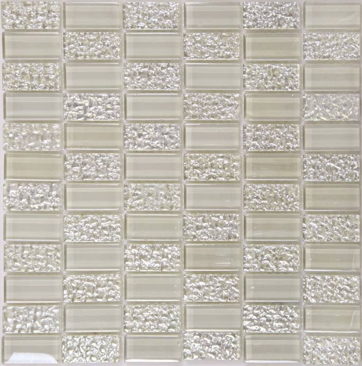 Мозаика NSmosaic Exclusive series SG-8028 стекло (23x48x8) 298x298