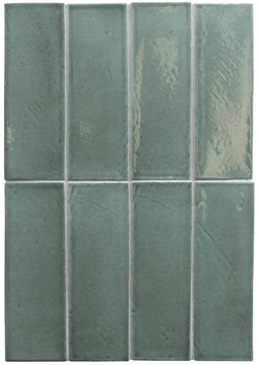 Керамогранит Equipe Miyako 32328 Oil Blue Gloss 5x15