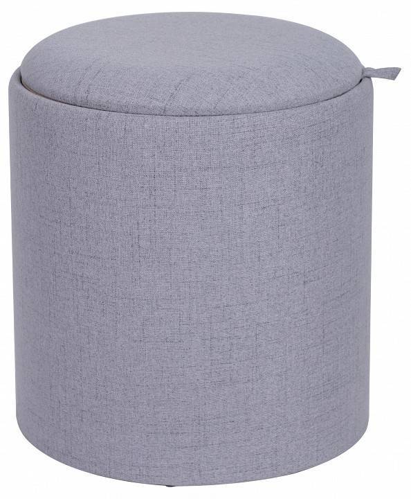 Пуф-сундук Stool Group Хюгге 19B260LS Y13-8 S рогожка серая с ящиком