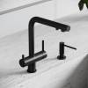 Смеситель для кухни Sancos Foster SC4014MB с возможностью подключения фильтра для воды, черный матовый фото 2