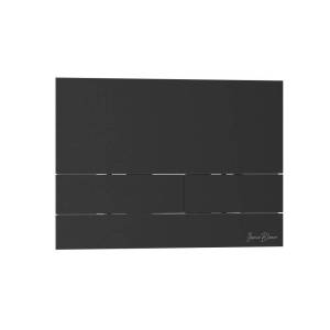 Кнопка смыва Iberica Blanca Inox-S IB.B016.04 черный матовый, 25x17