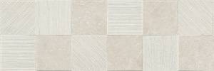 Керамическая плитка RAGNO Eterna R8HU Blanco Struttura Quadro 3D rett. 30x90
