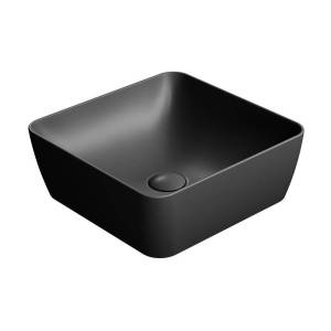 Раковина GSI Nubes 903826 38 см, черная матовая