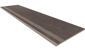 Ступень Estima Cave 70148 Steptrade/CA05_NS/30x120x10 Anthracite неполированный с насечками 30x120