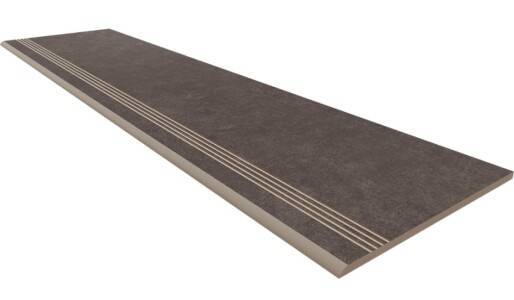 Ступень Estima Cave 70148 Steptrade/CA05_NS/30x120x10 Anthracite неполированный с насечками 30x120