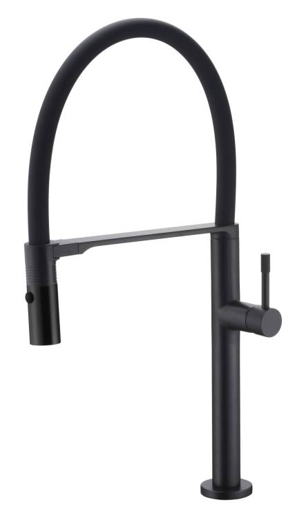 Смеситель для кухни Boheme Uno 114-B black