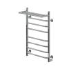 Полотенцесушитель электрический Comfysan Scola 016982 EC-8 80/50 с полкой, хром