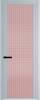 Межкомнатная дверь Profil Doors 2 AGP цвет профиля Серебро, стекло безопасное 6 мм мору розовое 800x2000
