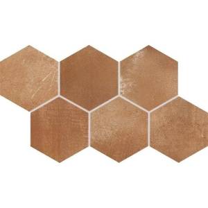 Декор RAKO Via DDVT8713 Коричневый 21x37