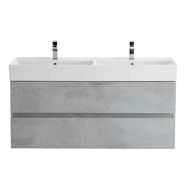 Тумба под раковину Cezares MOLVENO 46-120-2C-SO-2-BET Beton, 120x50x46