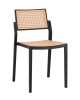 Стул Stool Group Milto 8059 black/beige черный