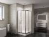 Душевой уголок BelBagno Due A-2-90-C-Cr