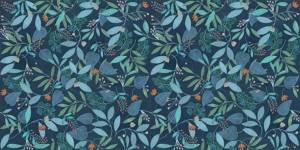 Керамогранит Dado Ceramica Wallpapers 303960 Blue Forest Rett 60x120
