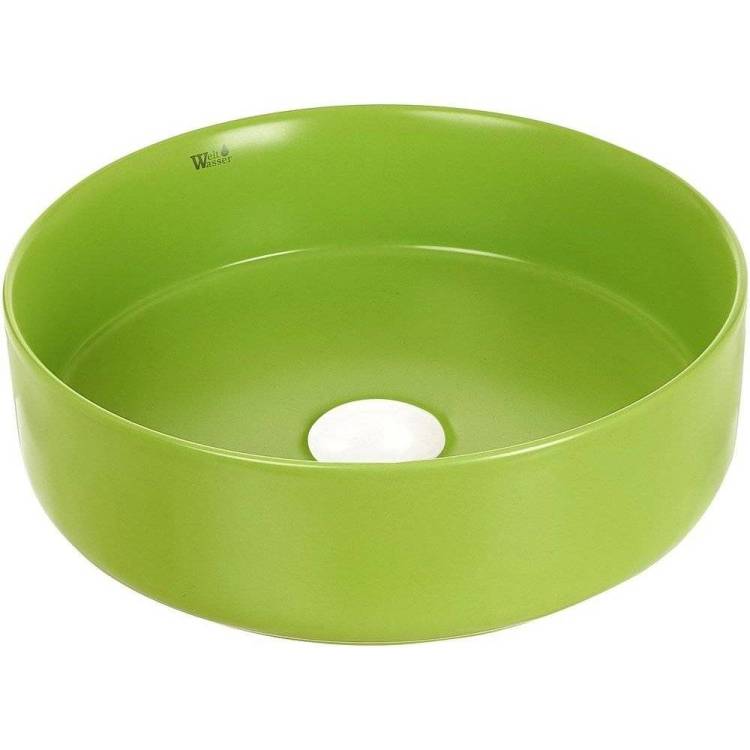 Раковина Weltwasser WW Elbach 10000004517 3134 MGG 35 см, салатовая матовая