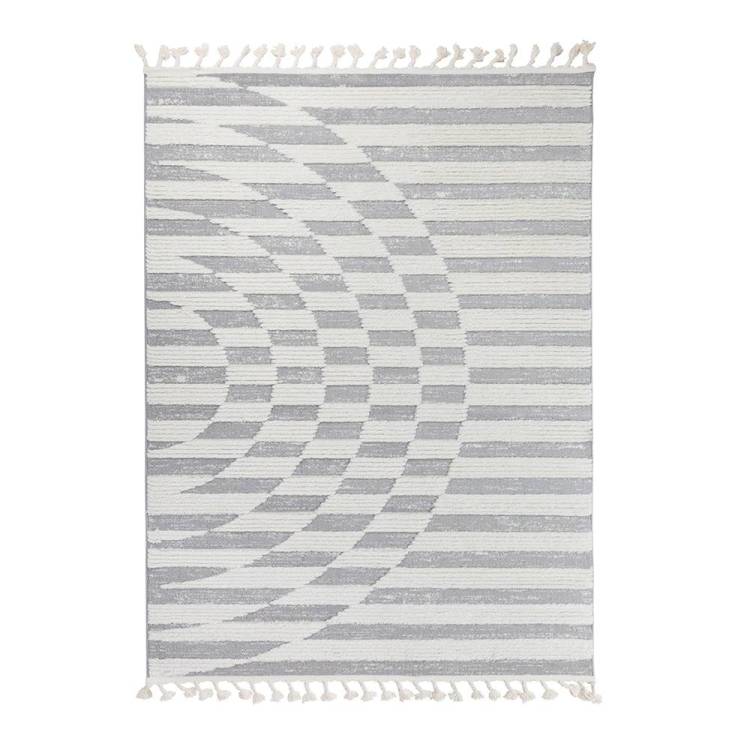 Ковер Oz Kaplan Vicenza A1811A Cream/Grey 1.2x1.7 м