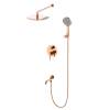 Душевой комплект Wonzon & Woghand Tor WW-88939073-RG розовое золото, встраиваемый