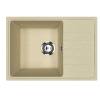 Мойка кухонная Uperwood Econ UPD-506 4910201240 бежевая матовая, 60x42