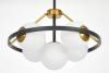 Подвесная люстра Lumina Deco Donzano Ldp 8034-5 Bk+Wt фото 3