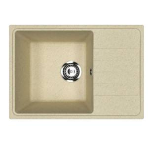 Мойка кухонная Uperwood Econ UPD-506 4910201240 бежевая матовая, 60x42