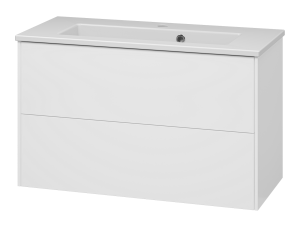 Тумба с раковиной Brevita Той УТ000025661 белая, 80 см