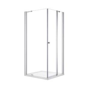 Душевой уголок Cezares ELENA-W-A-12-90-C-Cr профиль хром, стекло прозрачное, 90x90x195