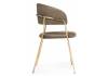 Стул Woodville Kamelia 15318 cappuccino, gold фото 4