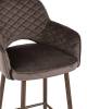 Стул полубарный Stool Group Венера MC16-2YSC VELVET HLR-49 DUAL коричневый фото 3