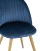 Набор из 4 стульев Stool Group Лион Страйпс DC-69030G HLR-63 X4 голубой фото 6