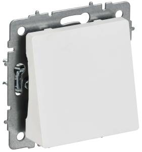 Вывод кабеля IEK Brite BR-VK10-0-K91 арктический белый