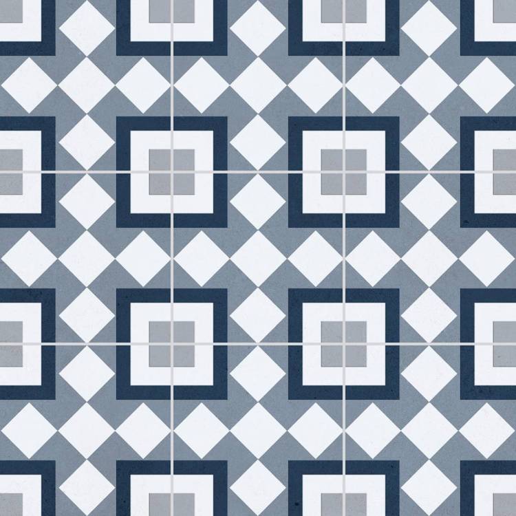 Керамогранит Staro Carpets Bristol Blue Matt 60x60