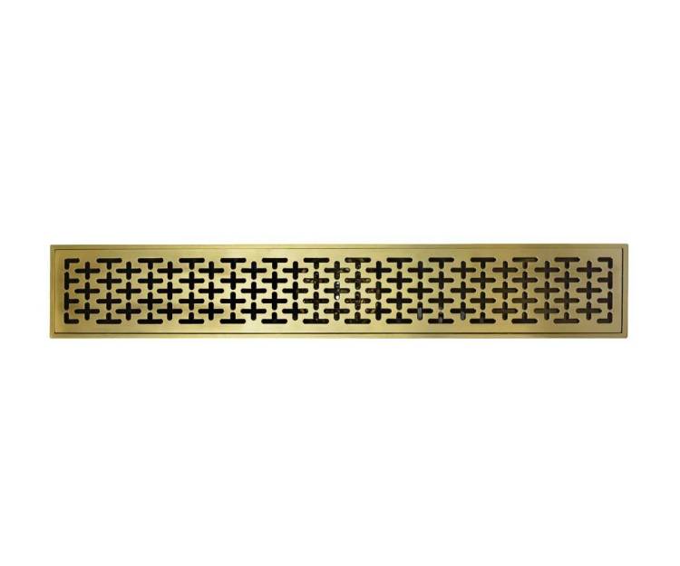 Душевой трап Bronze de Luxe 80522BR бронза 8.2x50