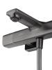 Смеситель для ванны Wonzon & Woghand WW-C2011-A-BGG с душевым гарнитуром и термостатом, темный графит фото 3