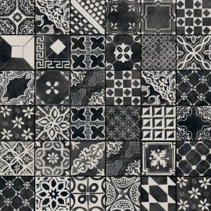 Керамогранит Fioranese Reggiole RIG20NR Nero Mix naturale 20x20