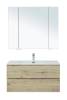 Мебель для ванной Aquanet Алвита New 100 274203 дуб веллингтон белый, 1382x1010x460 фото 9