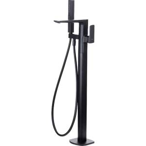 Смеситель для ванны Allen Brau Infinity 5.21009-31 напольный, с внутренней частью, черный матовый