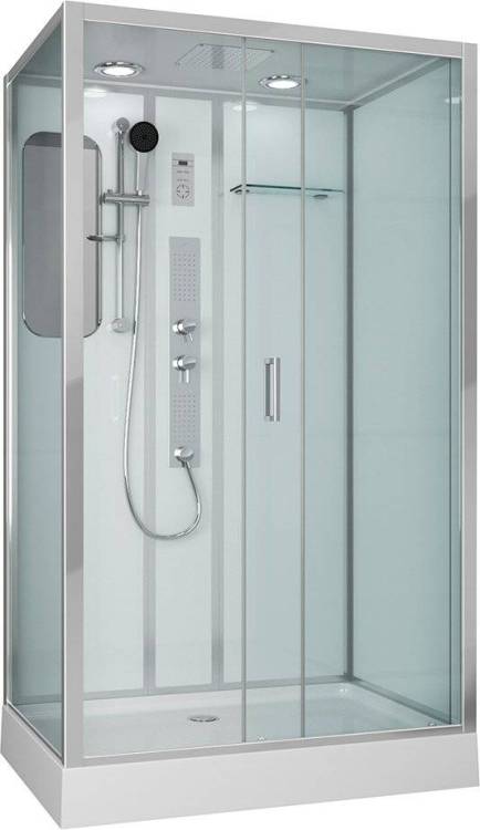 Душевая кабина Niagara Premium NG-6012-01GQR 120х80х210 правая, с низким поддоном