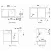 Мойка кухонная Blanco Zenar 45 S 523788 белый фото 3