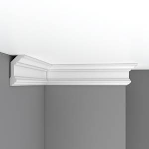 Плинтус потолочный гладкий DECOMASTER 96321 240x5x10
