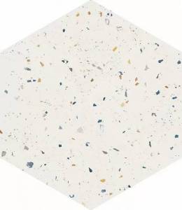 Керамогранит Dna Tiles Terrazzo 123385 White Colours 32x36.8