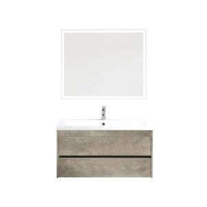 Мебель для ванной Art&Max Family 100, подвесная, Cemento Veneto