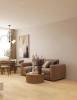 SPC Ламинат FirstFloor 4/43 4V 1F056 Отборный Бежевый Дуб 1220x182 фото 2