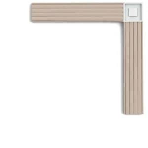 Угловой элемент Orac Decor Luxxus P5020B 9.1x1.3x9.1
