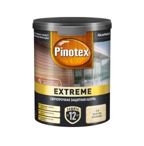 Лазурь для дерева на гибридной основе Pinotex Extreme CLR база под колеровку 0.9 л