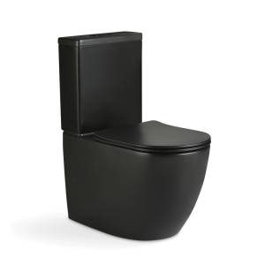 Унитаз напольный Gid Tornado 62269Y Tn2188TF-BM черный матовый