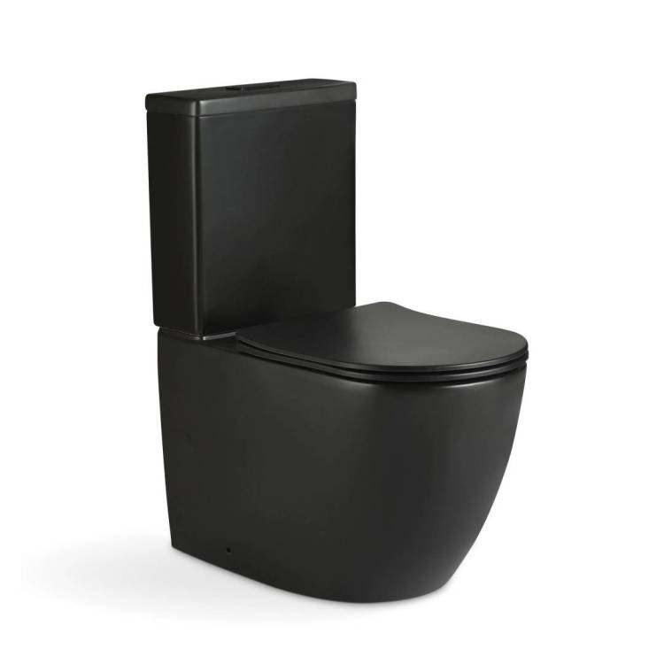 Унитаз напольный Gid Tornado 62269Y Tn2188TF-BM черный матовый