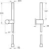 Душевой гарнитур VitrA Origin A4554336 черный матовый фото 2