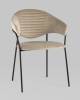 Набор из 2 стульев Stool Group Алексис AV 445-Cl-08 X2 капучино, велюр фото 2