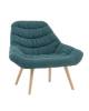 Кресло Stool Group Олби Страйпс QH-2805K 263-8 green темно-бирюзовый