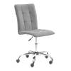 Набор из кресла и стула Tetchair Bari LT 25053 серый, черный, флок фото 5