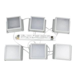 Встраиваемый светодиодный светильник Uniel Grilyato ULP-0808 42W/4000К IP40 Grilyato White KIT06